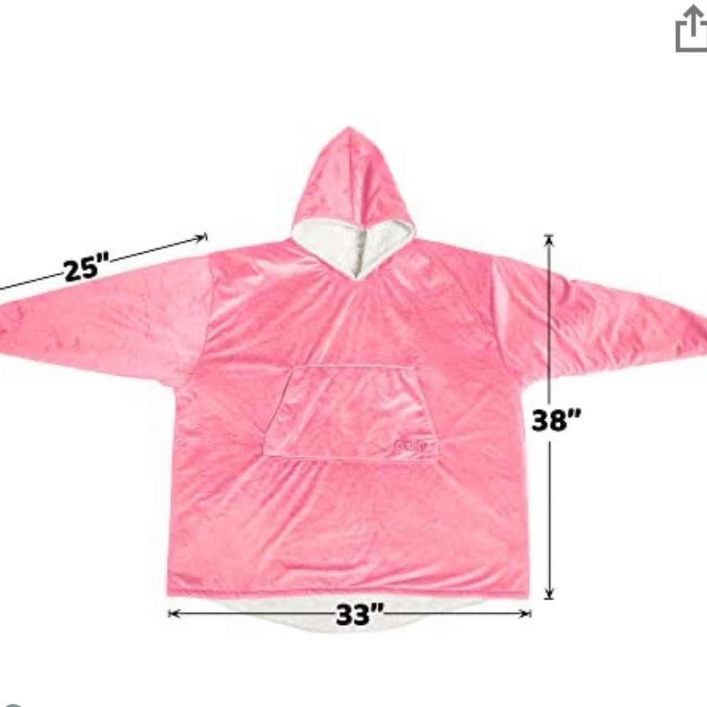 THE COMFY - Pink with Sherpa - Picture 2 of 7